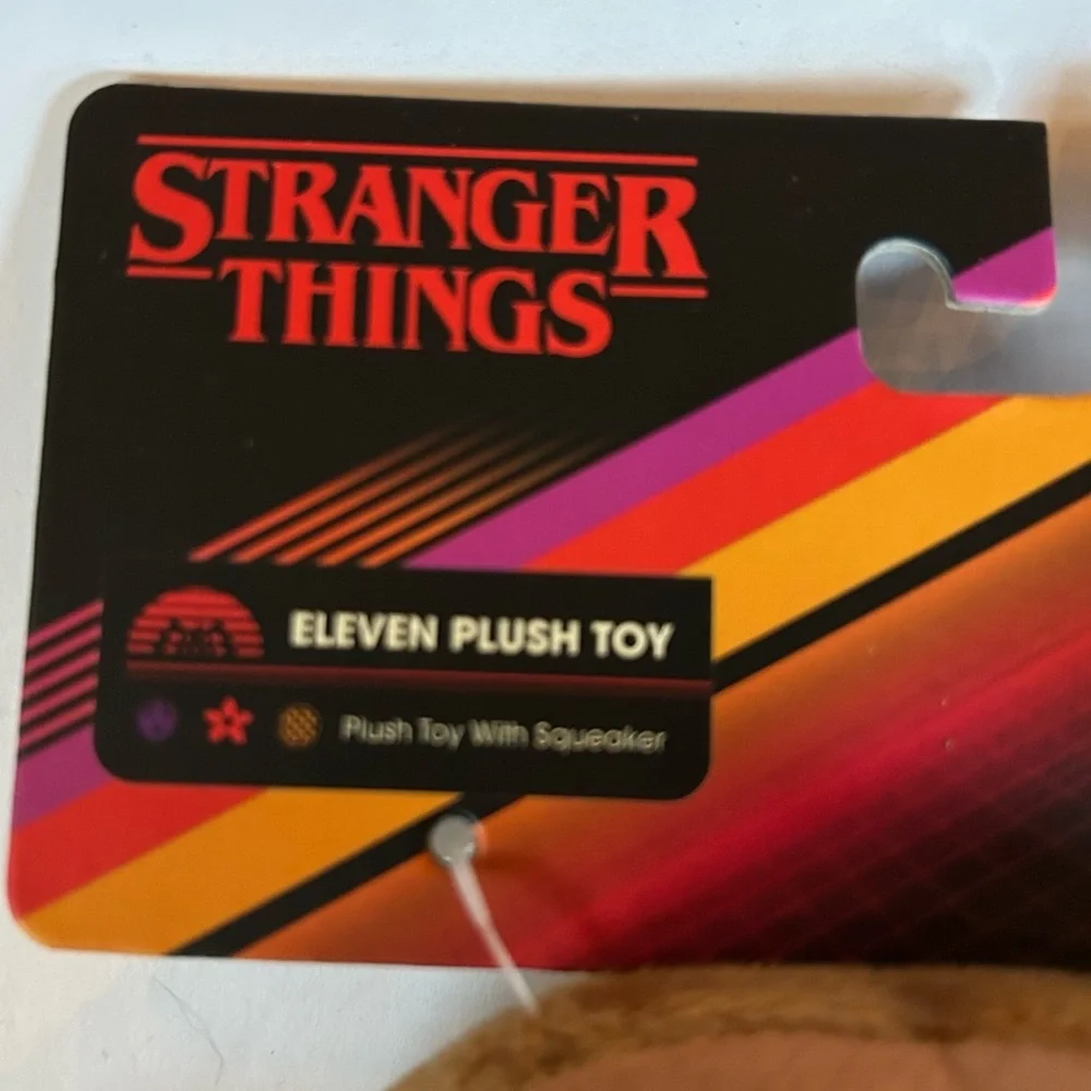 NWT Stranger Things Eleven plush Dog Toy